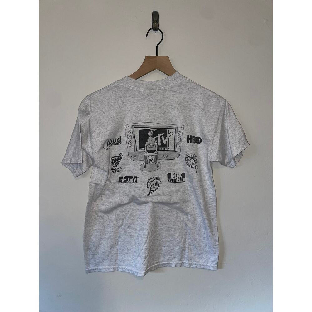 2004 Women's HBO Florida Sports Television Music Promo Shirt Women y2K